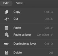 Layer Editor Edit