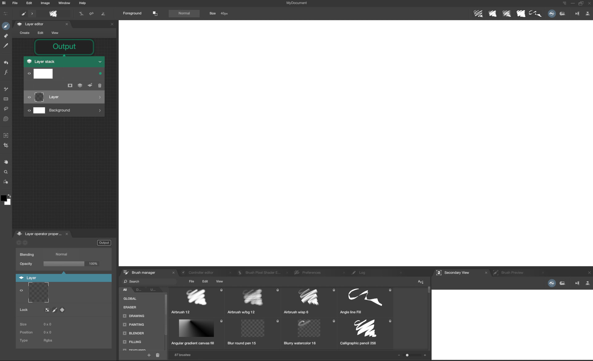 Black Ink UI