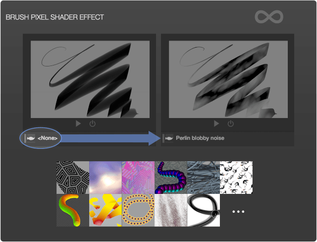 1701 Brush Pixel Shader Effect